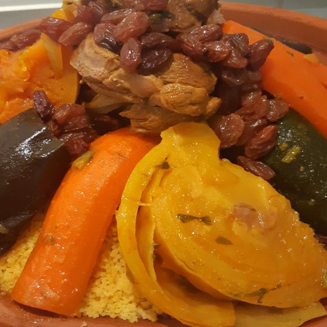 Recipe for Cuscus con carne y verduras by Nora Recetas on Khal