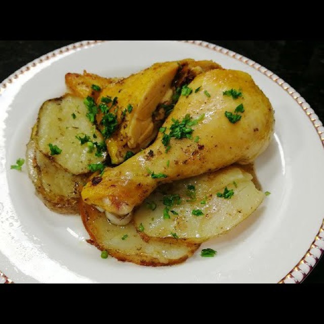 Recipe for Piernas de pollo horneadas | Como Hacer Piernas de Pollo al  Horno | Recetas para Principiantes by cocina facil con pamartin on Khal