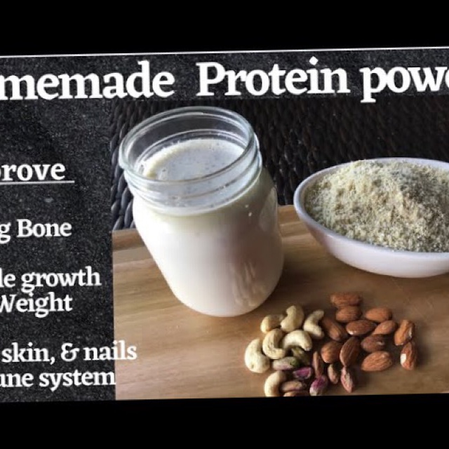 How to Make Homemade Protein Powder